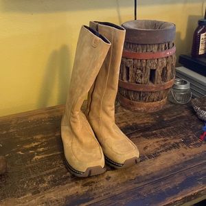 Timberland Tan Leather Boots